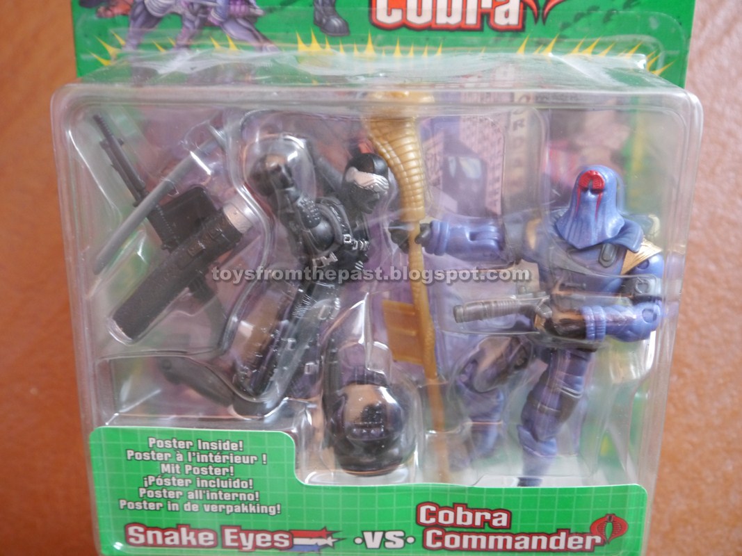 Toys from the Past: #751 GI JOE vs COBRA - SEVERAL CARDED FIGURES 